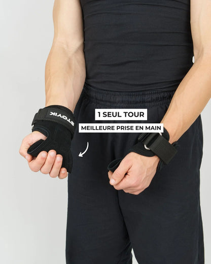 Sangles de Tirage Musculation - STOYIK Grips